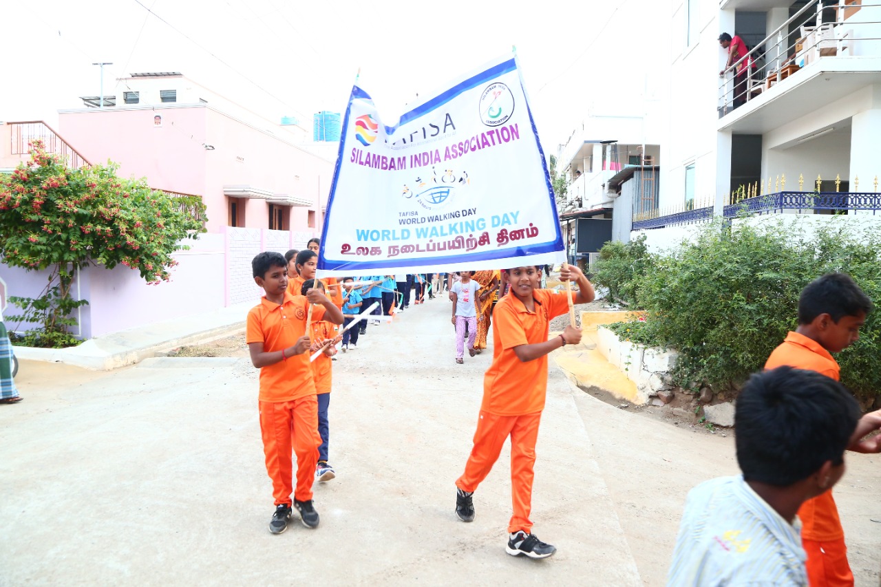 Silambam India, Silambam Malaysia, Silambam Asia, World Silambam for TAFISA World Walking Day in Kovai District Tamil Nadu exhibit-32