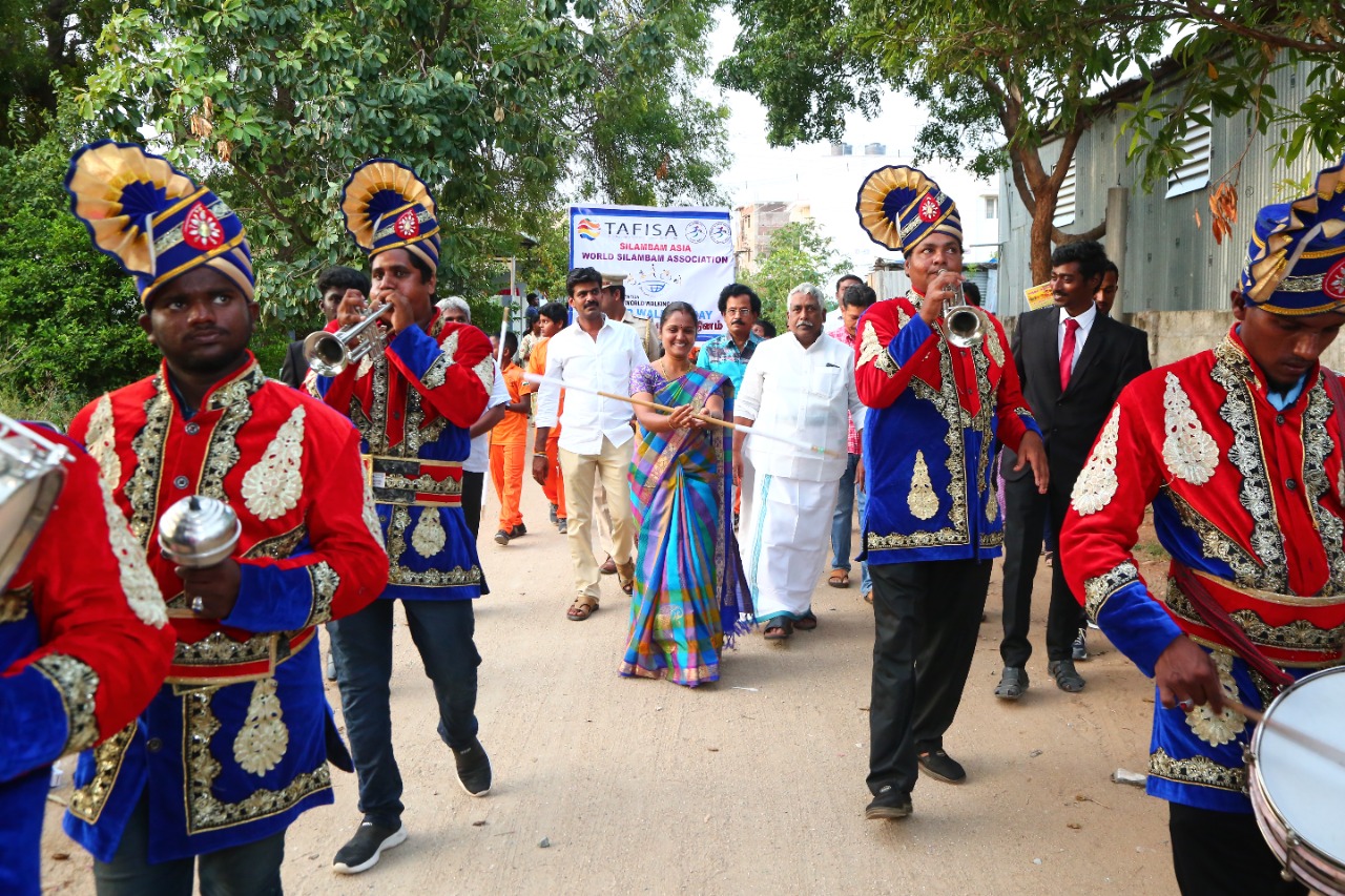 Silambam India, Silambam Malaysia, Silambam Asia, World Silambam for TAFISA World Walking Day in Kovai District Tamil Nadu exhibit-40